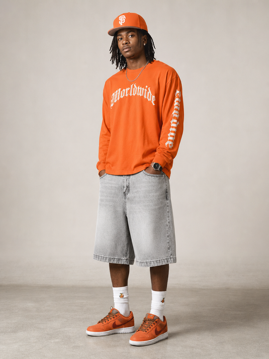 Fog Wash Denim Short