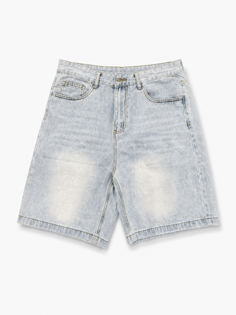 Ice Wash Denim Short