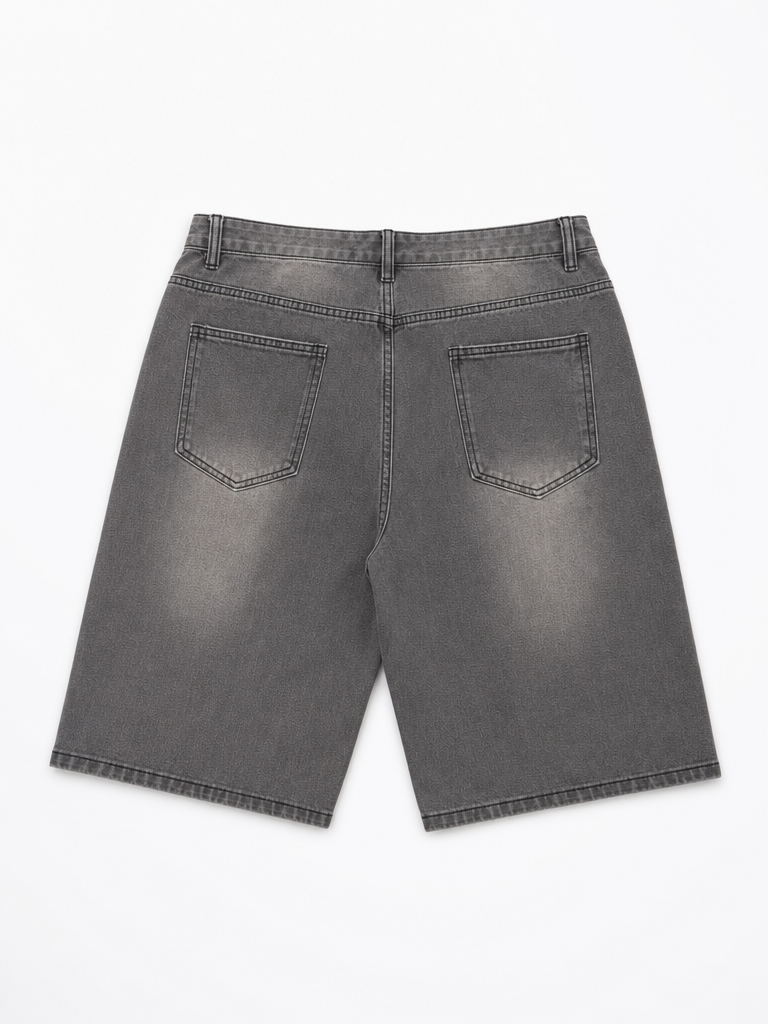 Smoke Wash Denim Short