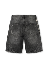 Cross Chain Cargo Denim Short