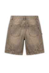 Cross Chain Cargo Denim Short