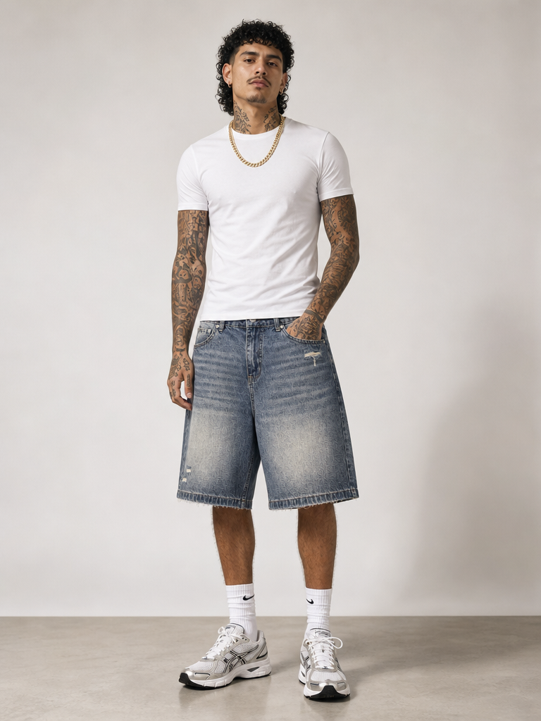 Dusk Wash Denim Short