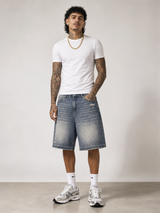 Dusk Wash Denim Short