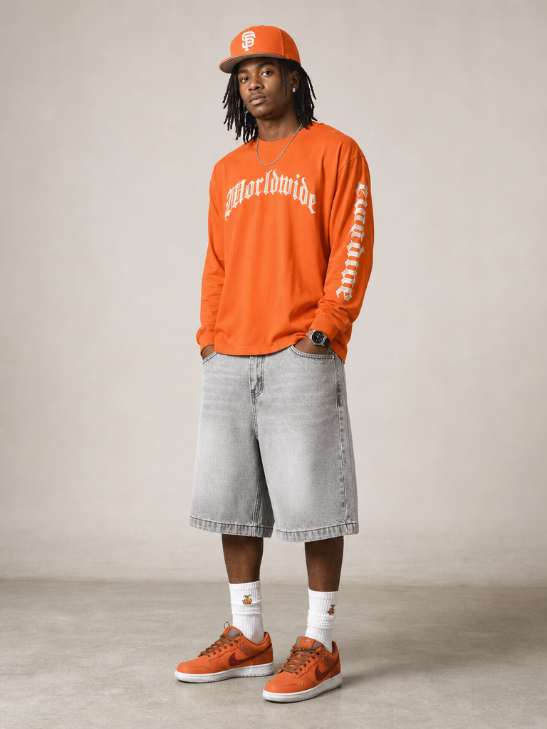 Fog Wash Denim Short