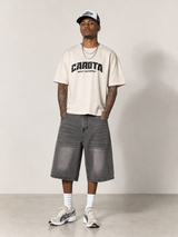 Smoke Wash Denim Short