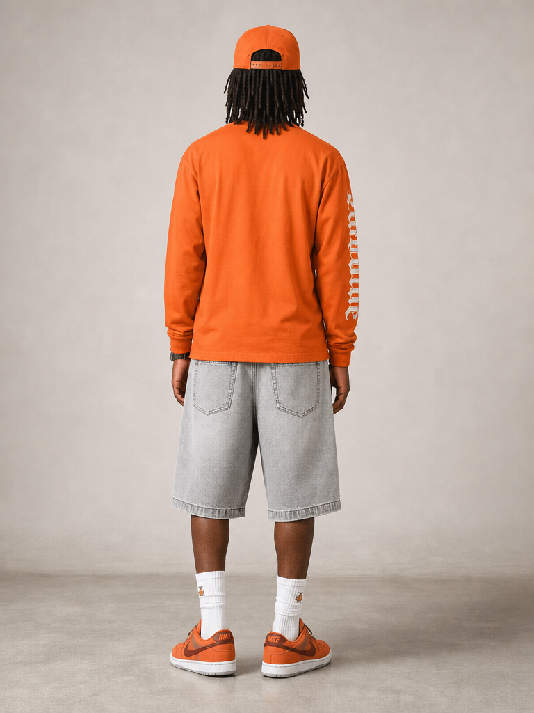 Fog Wash Denim Short