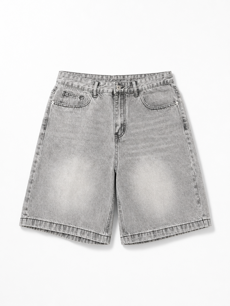 Fog Wash Denim Short